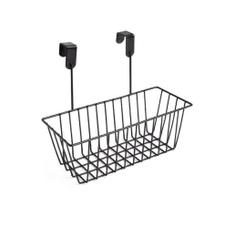 Panier de rangement à suspendre en fer 28x15xH22,5cm^Gifi Discount