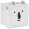 Best Panier de rangement animal gris Rangement