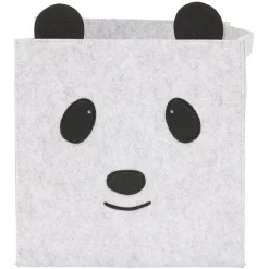 Best Panier de rangement animal gris Rangement