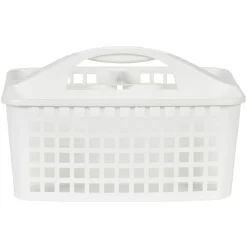 Best Panier de rangement ménage blanc Rangement