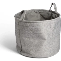 Panier de rangement pour bûches ou pellets Ø38xH32cm^Gifi Hot