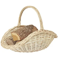 Panier porte bûche osier petit modèle^Gifi Clearance