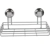 Panier serviteur de douche à ventouse inox^Gifi Outlet