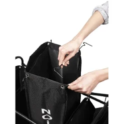 Sale Panière 3 en 1 tri du linge à roulettes Entretien Du Linge
