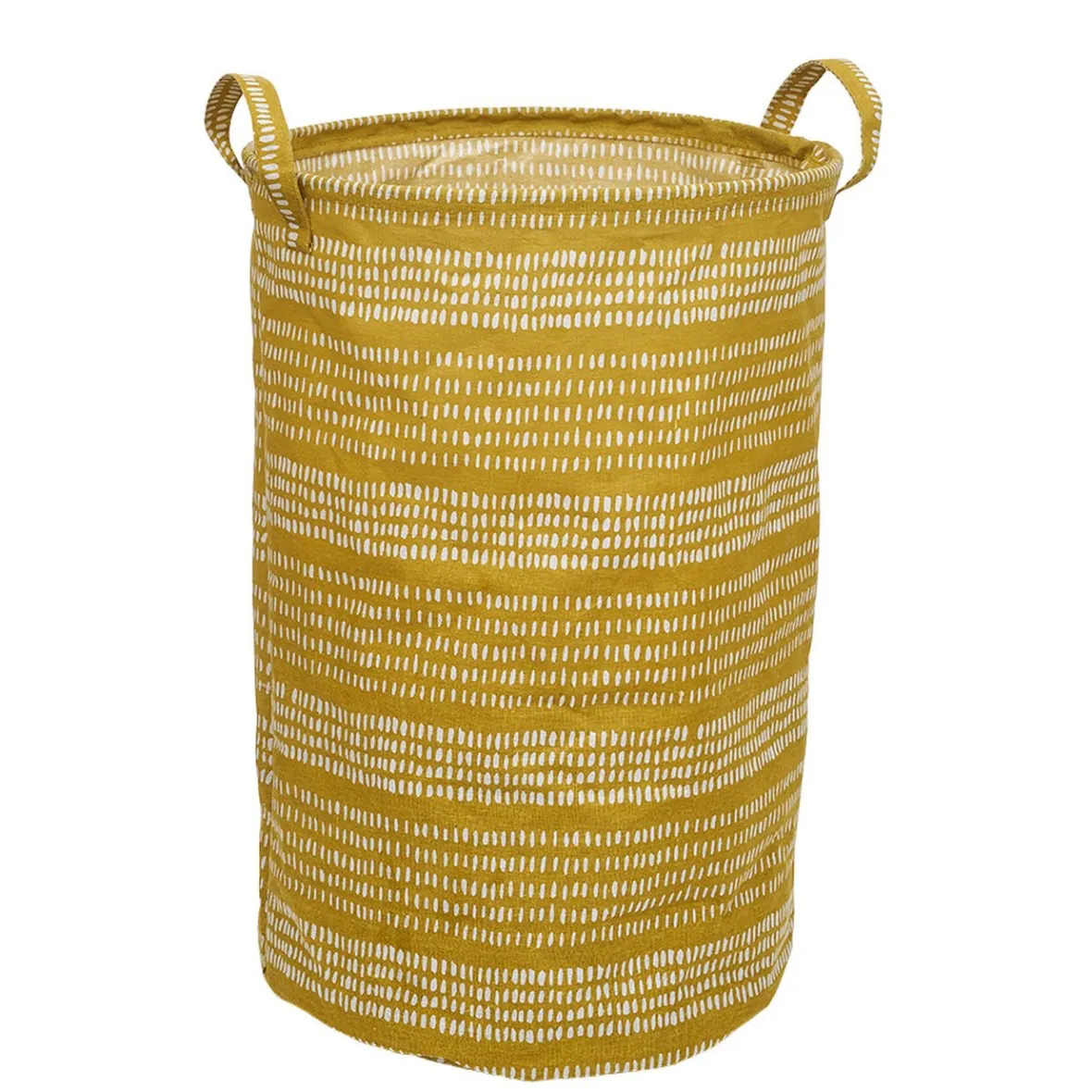 Hot Panière à linge en tissu Ø40xH60cm Entretien Du Linge