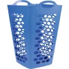 Hot Panière à linge flexible 70 L bleue Entretien Du Linge