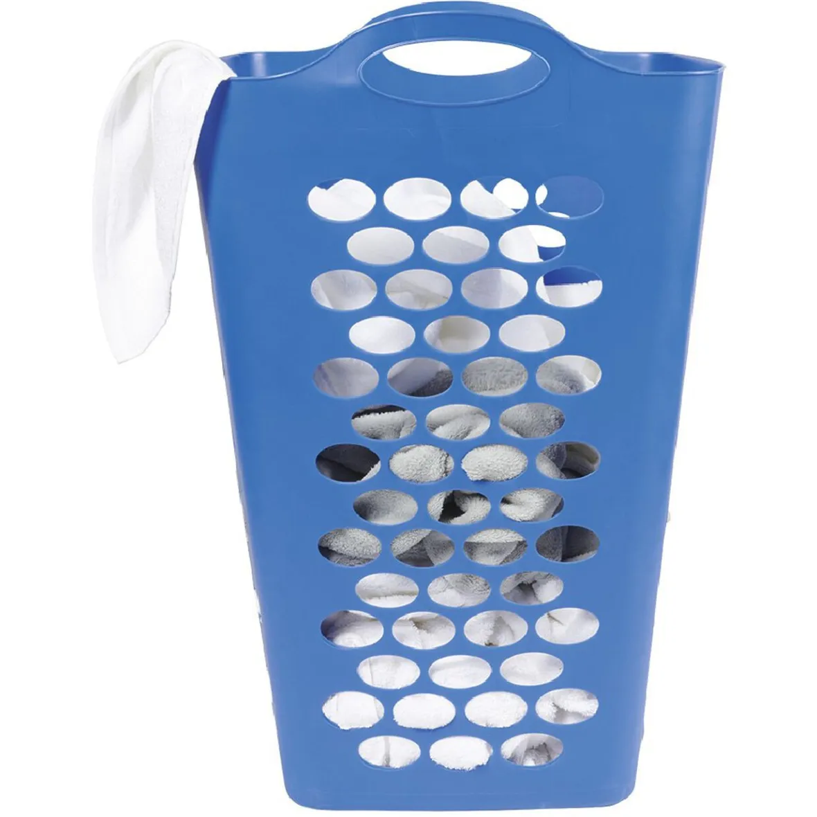Hot Panière à linge flexible 70 L bleue Entretien Du Linge