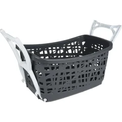 Discount Panière à linge sur pieds et roulettes Entretien Du Linge