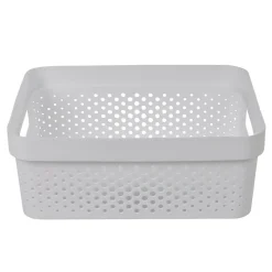 Online Panière bac de rangement 11 L blanc Entretien Du Linge