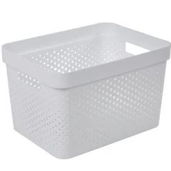 Online Panière bac de rangement 17 L blanc Entretien Du Linge