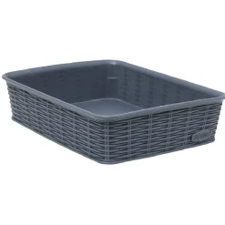 Outlet Panière bleue effet tressé 2 L Entretien Du Linge