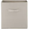 Best Panière Box Cube 31x29x31cm beige Rangement