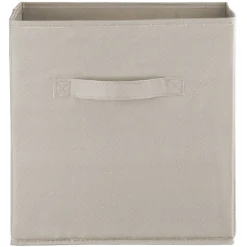 Best Panière Box Cube 31x29x31cm beige Rangement