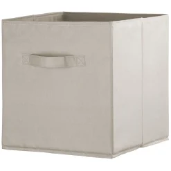 Best Panière Box Cube 31x29x31cm beige Rangement