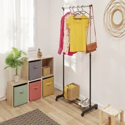 Best Panière Box Cube 31x29x31cm multicolore Rangement
