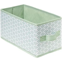 Best Panière Box Cube 15x29x15cm vert Rangement