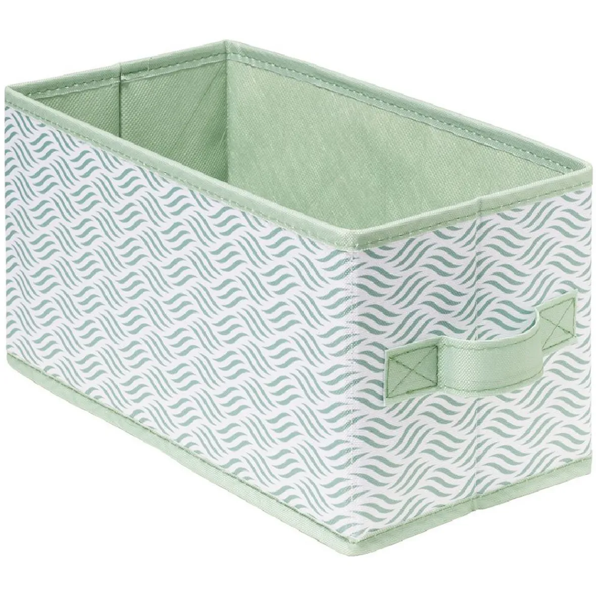 Best Panière Box Cube 15x29x15cm vert Rangement