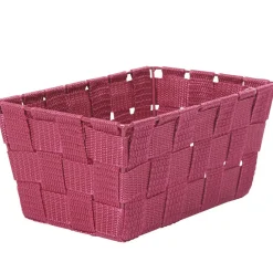 Discount Panière de rangement tressée violette taille S Entretien Du Linge