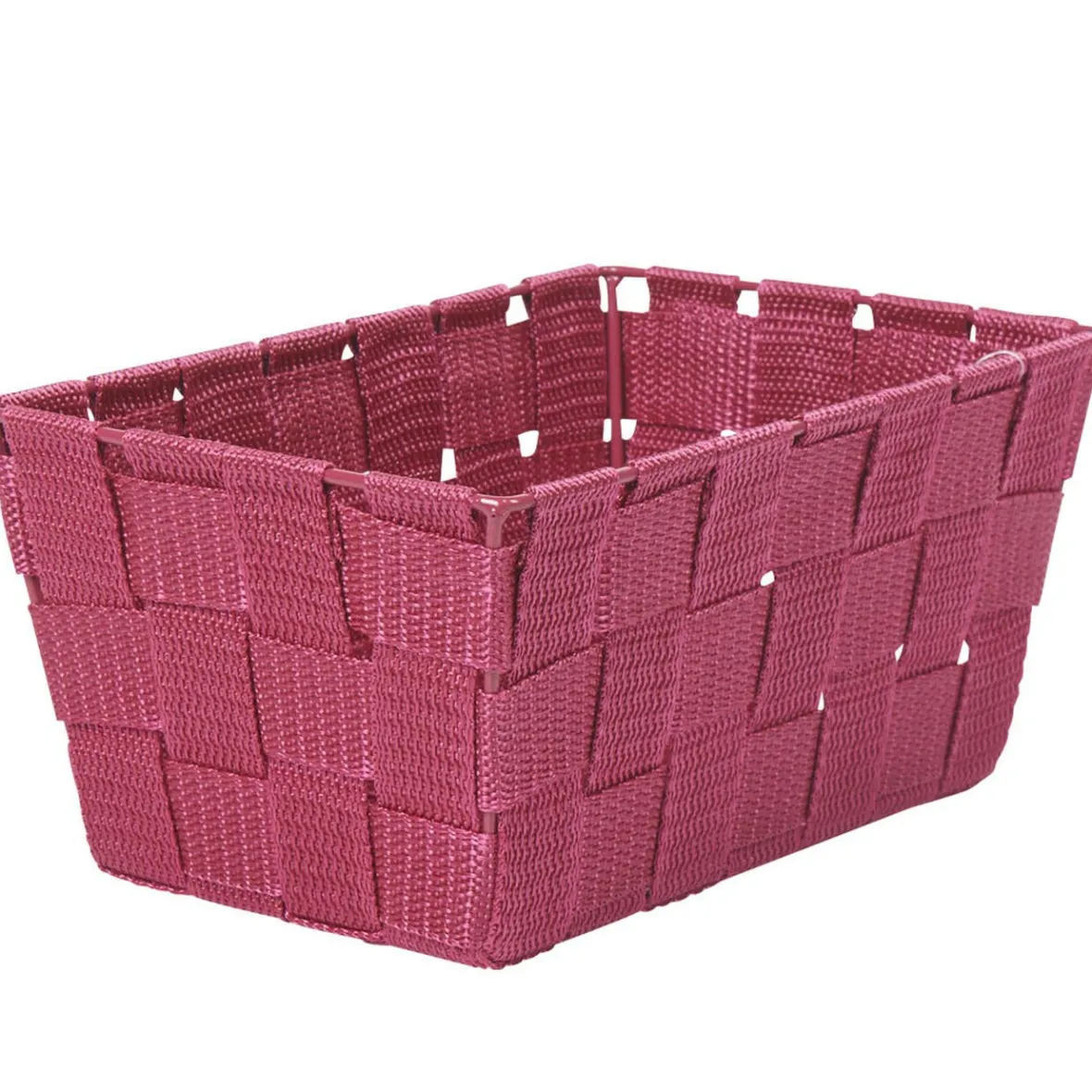 Discount Panière de rangement tressée violette taille S Entretien Du Linge