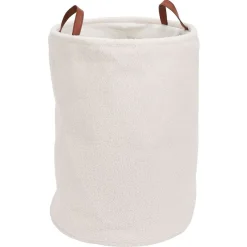 Best Panière effet laine bouclée 56L Entretien Du Linge