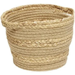 Best Panière en jute Ø24 x H.20 cm Rangement