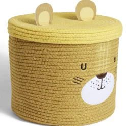Best Panière enfant tigre Ø30xH25,5cm Rangement