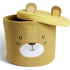 Best Panière enfant tigre Ø30xH25,5cm Rangement
