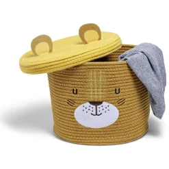 Best Panière enfant tigre Ø30xH25,5cm Rangement