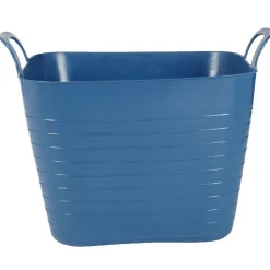 Best Panière flexible 27 L bleu Rangement
