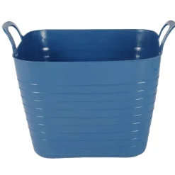 Best Panière flexible 27 L bleu Rangement