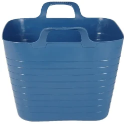 Best Panière flexible 27 L bleu Rangement
