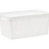 Outlet Panière linge 40L blanc Entretien Du Linge