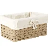 Best Panière osier crème Rangement