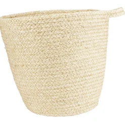 Best Panière ronde osier tressé naturel à suspendre Ø30xH30 cm Rangement