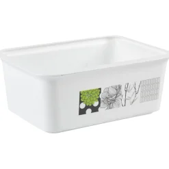 Best Panière salle de bain 3 L design fleur Rangement