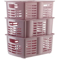 Sale Panière superposable 9.3 L x3 Entretien Du Linge
