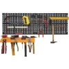 Panneau mural rangement outillage x2 avec porte outil^Gifi