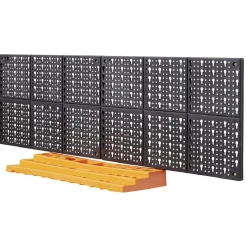 Panneau mural rangement outillage x2 avec porte outil^Gifi
