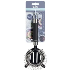 Gifi Préparation Culinaire^Passoire à cocktail en inox avec manche en plastique L.21,5cm