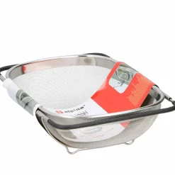 Gifi Préparation Culinaire^Passoire extensible pour évier maille fine en inox