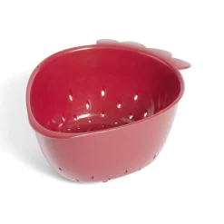 Gifi Préparation Culinaire^Passoire plastique rouge forme fraise