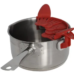 Gifi Préparation Culinaire^Passoire pliable et adaptable rouge