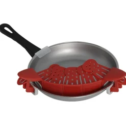 Gifi Préparation Culinaire^Passoire pliable et adaptable rouge