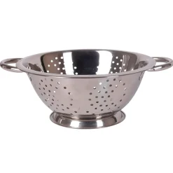 Gifi Préparation Culinaire^Passoire ronde inox avec poignées