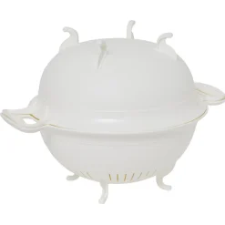 Gifi Préparation Culinaire^Passoire x2 et bol blancs XL