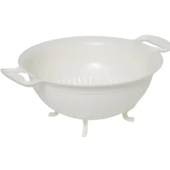 Gifi Préparation Culinaire^Passoire x2 et bol blancs XL