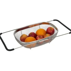 Gifi Préparation Culinaire^Passoire XXL extensible inox+sili