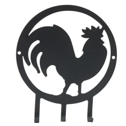Best Patère en forme de poule noire Rangement