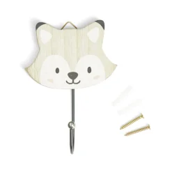 Best Patère enfant forme animal 10xH15cm - 4 modèles Rangement