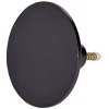 Best Patère murale ronde noir polyrésine Ø5cm Rangement